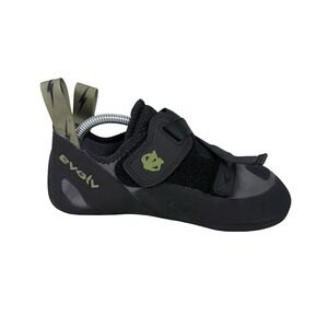 Evolv Kronos Climbing Shoes Black Olive Size Mens US 10 Womens US 11